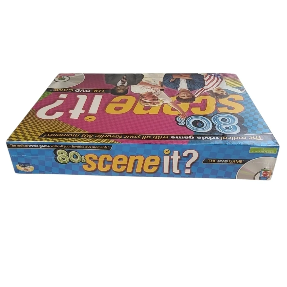 80s Scene It? Trivia DVD Game